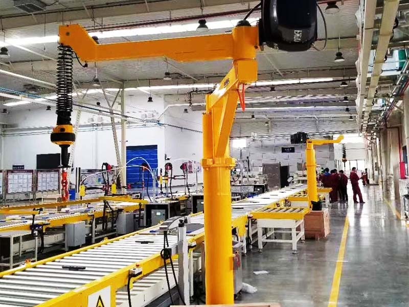 折臂式起重機-車間工位電動葫蘆折臂吊